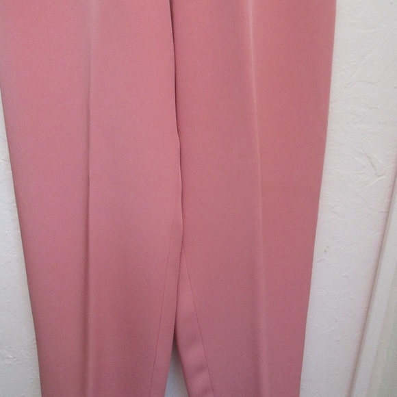 Silk Pants Salmon NWOT - Picture 4 of 6